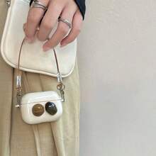 Ốp bảo vệ hình đá, tương thích với tai nghe Apple, chống trầy xước và chống rơi vỡ. - Nhiều màu - Xem 6