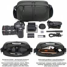 Waterproof Single-Shoulder Bag, Camera Bag, Digital Bag, With Reasonable Storage, , Sturdy And Durable. Digital Bag - View 2