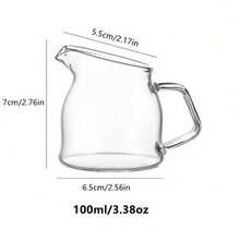 SOKANY 2 chiếc đĩa nhỏ bằng thủy tinh có góc cạnh, thích hợp đựng nước sốt bít tết, cà phê, gia vị, sữa, mật ong. - Xem 3