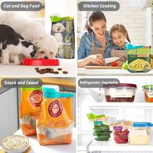 Aimall 4 PCS Food Freshness Sealing Clip Moisture Proof Airtight For Food Storage AU - 4pcs - View 7