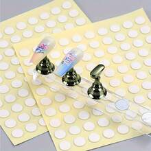 5pcs Nail Art Display Board With Adhesive - Clear - View 2