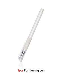 Bộ dụng cụ định vị lông mày 12 món, dụng cụ định vị đường kẻ cho kỹ thuật phun xăm lông mày (Microblading). - Nhiều màu - Xem 12