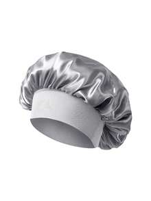 1 chiếc mũ ngủ bằng satin unisex, màu trơn, vành rộng, chất liệu co giãn, mang lại cảm giác thoải mái khi đội. Có thể dùng làm mũ ngủ hoặc mũ che tóc. - A - Xem 12