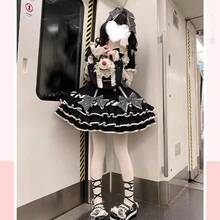 Lolita Dresses - Black + Side Clip - View 4