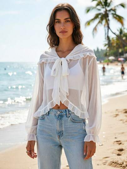 1件新款连帽披肩新娘礼服披肩，时尚经典斗篷，夏季披肩配饰，希腊女神孔雀服装配饰，适合万圣节、圣诞节、日常派对、舞台表演、摄影，超仙女连帽开衫外套