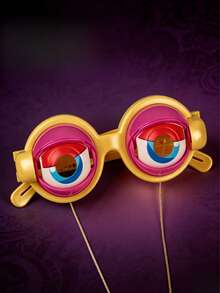 Fun Flashing Glasses | 4 Styles, String Control, Party Prank Toys, Suitable For Weddings And Party Events, Adjustable Size - Blinking Glasses - View 14