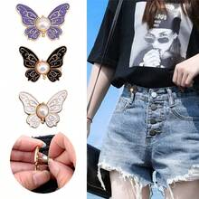 3/4pcs Butterfly Buckle Waist Belt, Adjustable Waist Size For Jeans And Wide-Leg Pants, Seamless Decoration Without Rivets - Multicolor - View 3