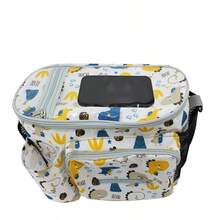 Multifunctional Baby Stroller Hanging Bag, Diaper Bag, Mommy Bag, Stroller Organizer Bag, Large Capacity Storage Bag, Detachable And Wearable Design - Multicolor - View 10