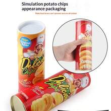 Creative Potato Chip Bucket Spring Snake Prank Toy, April Fool's Surprise Funny Gag Gift, Realistic Snake Funny Prop, Suitable For Birthday, Halloween, Theme Party, Gathering Games, Short Video Shooting, Prank Supplies, Fun Gift For Friends And Teenagers - Multicolor - View 9