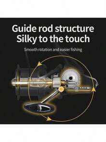 OKUMA 金属 NGK8000-14000 型纺车轮，齿轮比 4.8:1，6+1 轴承，最大刹车力 25kg，远投型海钓轮 - 彩色 - 查看 6