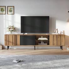 Television Stands & Entertainment Centers - Natural - View 4