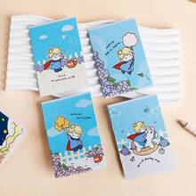 5/6/8/10/12pcs Animal Spiral Notebooks, Student Notebooks, Vocabulary Notebooks, Sketchbooks, Memo Pads, School Supplies, Student Prizes, Party Memo Books, Back To School Stationery, Christmas Memo Books, Mini Cartoon Portable Pocket Memo Pads, Cute Children's Prizes Memo Books - Multicolor - View 4