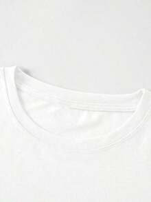 Free Shipping On This Item. Men's Casual Short-Sleeved Shirt With Christmas Palm Tree And Letter Print. Highly Sought-After Item. - White - View 4