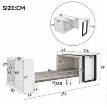 Vanities & Vanity Benches - White - View 2