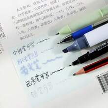 1入可伸縮透明便利貼 學生糾錯標籤 辦公備忘貼紙 透明便利便條紙 適合學習與工作使用 文具用品 - 方形 - 查看 6