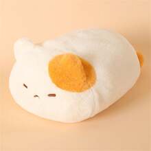 35cm/13.77英吋三花貓絨毛玩具，柔軟蓬鬆填充動物，三花貓設計/三花貓抱魚設計，房間裝飾，兒童生日禮物，母親節禮物，畢業/返校禮物 - 彩色 - 查看 14