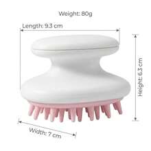 1 chiếc - Bàn chải massage tắm cho thú cưng, làm bằng silicon, một dụng cụ massage mềm mại và thoải mái cho chó, giúp làm sạch sâu, thư giãn và làm sạch lông và da. Một món quà tuyệt vời! - Xem 9