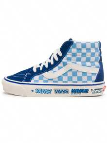 Vans男鞋女鞋Style 136 Decon VR3 SF橘子汽水側邊條紋休閒板鞋帆布鞋VN0A4BX9BKQ - 藍色 - 查看 1