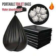 100片水溶性凝胶厕纸，配超大垃圾袋，解决远足、露营、野餐等户外如厕难题。 - 100pcs - 查看 4
