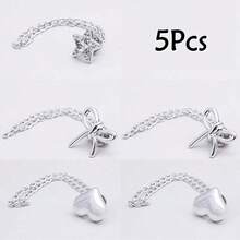 2pcs Heart/Bow Faux Pearl Denim Pant Leg Clips, Used To Prevent Pant Leg Dragging, Non-Slip Shoe Buckle, Pant Length Adjuster, Prevent Pant Leg Dragging On Ground, Suitable For Jeans And Pants - A - View 14