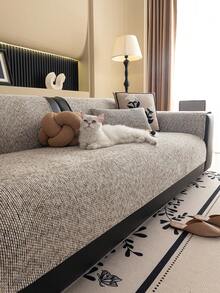 1 chiếc đệm sofa dệt bằng sợi chenille chuyển màu, chống trầy xước do thú cưng, dùng được cả bốn mùa, có thể giặt máy, đa năng, kiểu dáng hiện đại, bảo vệ cho sofa 1-4 chỗ ngồi. - nhiều màu - Xem 6