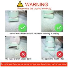 1 máy cạo râu điện dành cho nữ, thiết bị triệt lông toàn thân vùng nách và vùng kín, dụng cụ triệt lông dùng tại nhà. - Xem 6