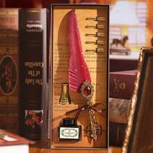 Bút bi thiết kế lông vũ cổ điển thời trang - Nhiều màu - Xem 10