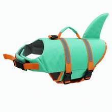 Metglad Dog Life Jacket - Stylish Color Pet Swimming Vest With Rescue Handle, High Buoyancy Anti Tear Dog Buoyant Vest, Suitable For Small, Medium, And Large Dogs - Mint Green - View 9