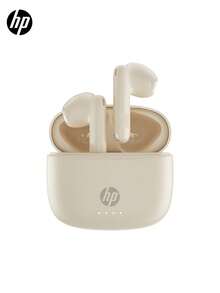 HP H10J Wireless Headphones | Bluetooth 5.4 | IPX4 Waterproof | 30 Hours Playtime | Built-In Microphone | With Charging Case - View 2