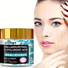 Xioimy 70克胶原蛋白视黄醇面霜 - 日夜均可使用，富含玻尿酸，深层保湿紧致，维生素E，适合所有浅肤色 - 數量 - 查看 6