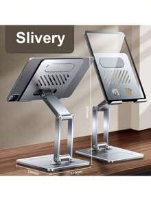 Soporte giratorio dorado para tableta - Soporte ajustable y plegable universal para iPad/, teléfonos y tabletas (uso de escritorio) - Ver 7