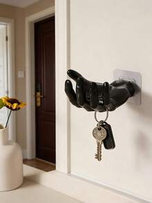 Creative Hand-Shaped Wall Hook, Waterproof & Moisture-Proof, Bathroom & Entryway Storage Organizer - Multicolor - View 10