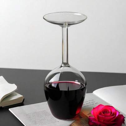 1 chiếc ly rượu vang úp ngược độc đáo dung tích 13.5oz, lý tưởng cho rượu mạnh và cocktail, quầy bar tại nhà và nhà hàng, giúp nâng tầm trải nghiệm thưởng thức đồ uống của bạn.