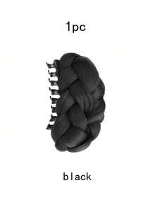 1 pièce Pince à cheveux tressée à la mode et moelleuse, crée un style de coiffure naturel et fluide. Cet accessoire de cheveux polyvalent convient aux femmes et aux filles pour un port quotidien, idéal pour l'été, la plage, les voyages, les fêtes et plus encore. Confortable à porter, parfait pour coiffer rapidement différents styles de cheveux. Pinces à cheveux de vacances pour la plage d'été - Multicolore - Voir 13
