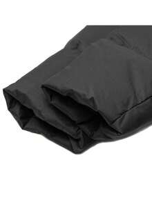 Puma Men's Lightweight Hooded Down Jacket, Basic Casual Windproof Warm Comfortable Long Jacket 67243501 - Black - View 7