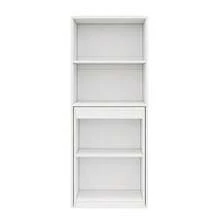 Multifunctional Folding Table 130x51x137cm Combining Desk And Cabinet In One Design, Four Storage Compartments For Efficient Organization, High Load Capacity, White. - A - 查看 8