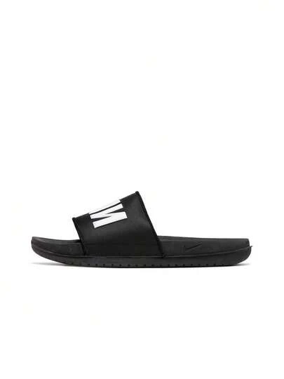 Nike 男士 OFFCOURT 休闲凉鞋，2026 春季新款，缓震支撑，轻便舒适，沙滩拖鞋，BQ4639-012