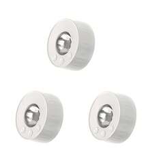 Bộ 3 đèn LED tường RGB động sử dụng 3 pin AA, đèn bậc thang cảm biến chuyển động có điều khiển từ xa, có thể điều chỉnh độ sáng, gắn nam châm, thích hợp cho cầu thang, hành lang, phòng ngủ, nhà bếp, quầy bar. - Gói 3 cái - Xem 7