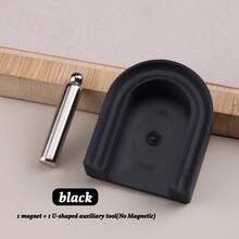 Bộ dụng cụ định hướng sơn móng tay gel từ tính hình chữ U UF-01 màu hồng + CY-01, miếng đệm hỗ trợ cố định móng tay hình mắt mèo, thích hợp cho người mới bắt đầu tự làm móng tay từ tính. - Nhiều màu - Xem 11