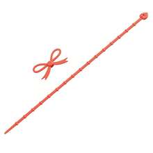 多功能蝴蝶结绑带，礼品包装带，窗帘绑带，零食花束封口带，电线整理器 - 彩色 - 查看 11