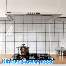 1片厨房防油贴纸 - 无胶静电型 / 厨房专用透明防污墙贴 / 耐热、防溅、防污、防油厨房墙面保护膜,高清透明防水防油保护膜,耐热、防水、易清洁墙纸 - 查看 5