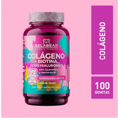 ISOPURE GOMITAS COLAGENO + BIOTINA, ACIDO HIALURONICO