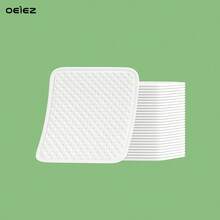 OEIEZ 100片加厚大號正方形棉墊，無lint柔軟一次性清潔棉片，單片可用於全臉卸妝、塗抹化妝水、臉部清潔，可用作洗臉巾、棉棒、卸妝棉 - 查看 12