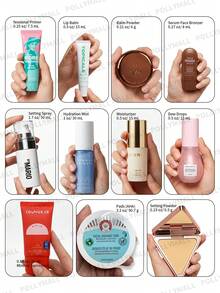 Sephora 10-Piece Prep & Set Makeup And Skincare Value Set For Her- Benefit Primer, Glow Recipe Dew Drops, Summer Fridays Mist, LYS Setting Powder , Merit Priming Moisturizer & More - Travel Size Beauty Discovery Kit - 彩妝及護膚迷你入門套裝 - 查看 2