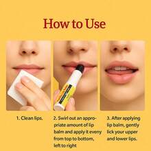 香草滋养润唇膏，柔和修护，持久保湿，改善干燥，焕发红润双唇，唇部护理精华 - 全部 - 查看 7