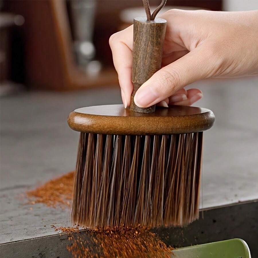 Dụng cụ vệ sinh quầy cà phê, bao gồm cọ làm sạch bã cà phê, cọ vệ sinh máy pha cà phê và các loại cọ khác. - Nhiều màu - View 1