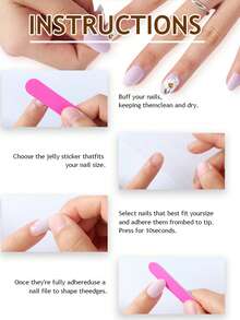 24片装热带岛屿度假风杏仁形美人鱼鳞片3D全息美甲贴纸 - 适合女性和女孩海滩派对、约会、度假、春夏装扮 - 彩色 - 查看 7