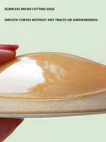 1/2 par återanvändbara dubbelsidiga självhäftande push-up-bh-inlägg - klibbiga bh-inlägg med vaddering för klänningar, bikinis - Multifärgad - Visa 4