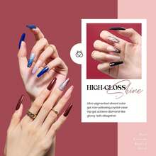 Beetles Spring Gel Polish Set - Fingertip Palette, 32 Colors Valentines Polish Set With Base Top Coat - 20 Color Modern Muse - 查看 3