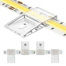 20pcs LED Strip Light Connector Clips, Lamp Strip Fixing Clamps - Transparent - View 3